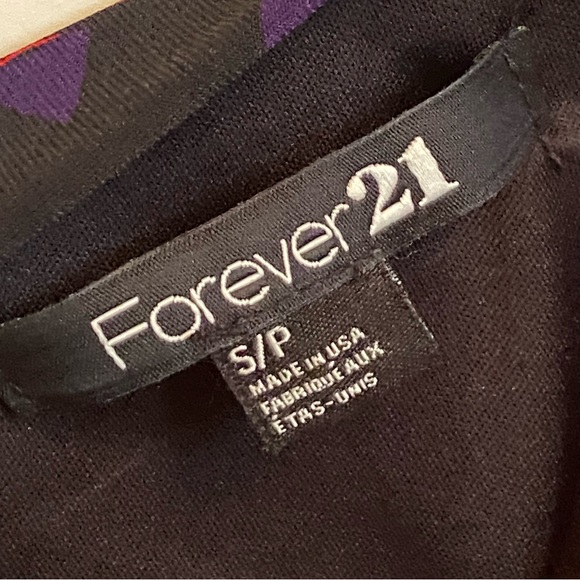 FOREVER 21 Maxi Dress Strapless Multicolor/Pattern Small - Picture 4 of 5